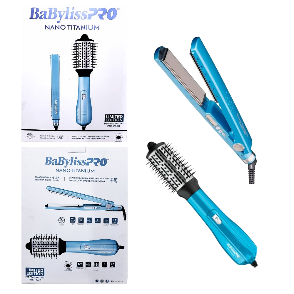 Combo babyliss pro nano titanium hotsell