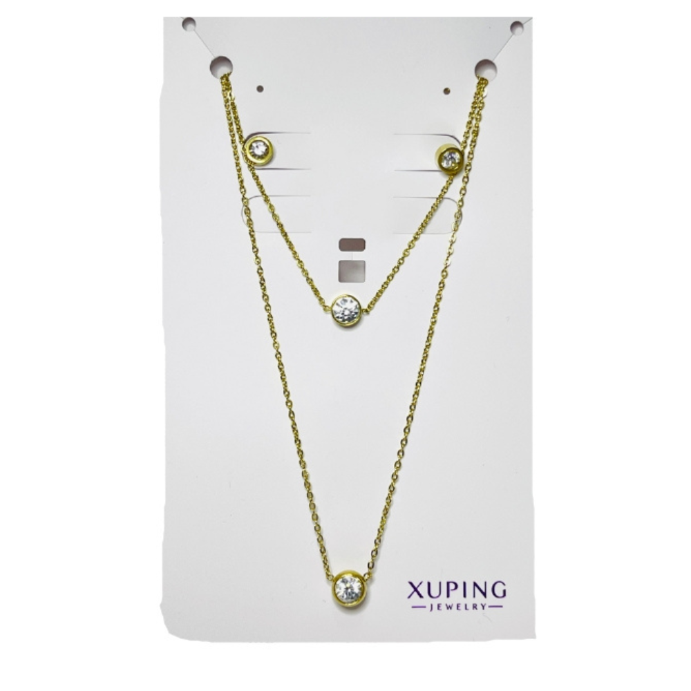 Jewelry - Stainless Steel Earring + Bracelet + Chain Set 293AC