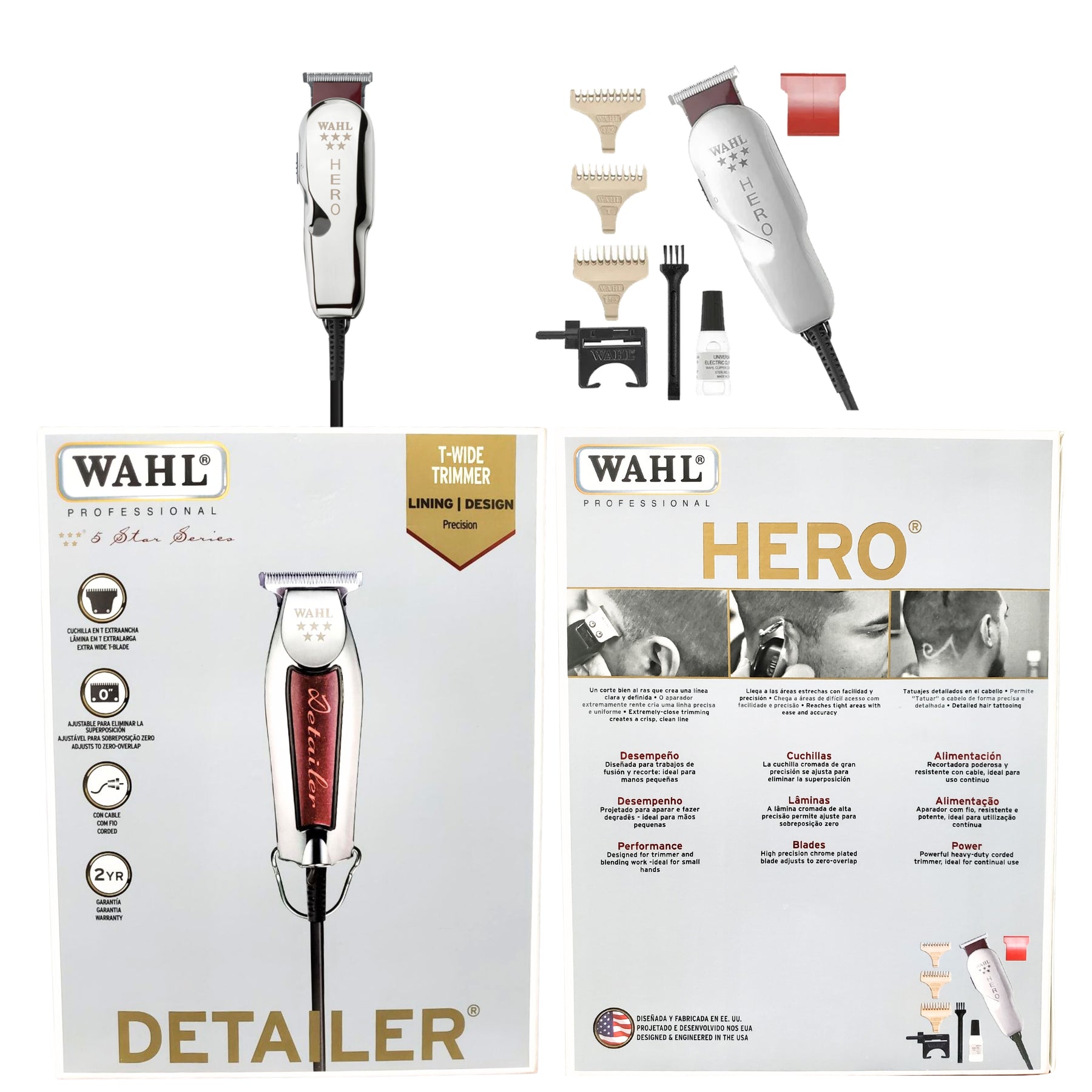 Equipo - Wahl Professional 5 Star Detailer T-Wide Trimmer