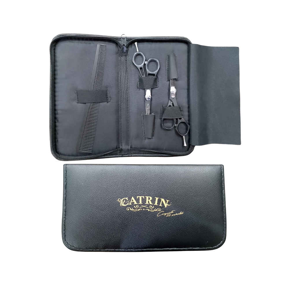 Tijeras de Cabello - Set de Tijeras Catrín Negro