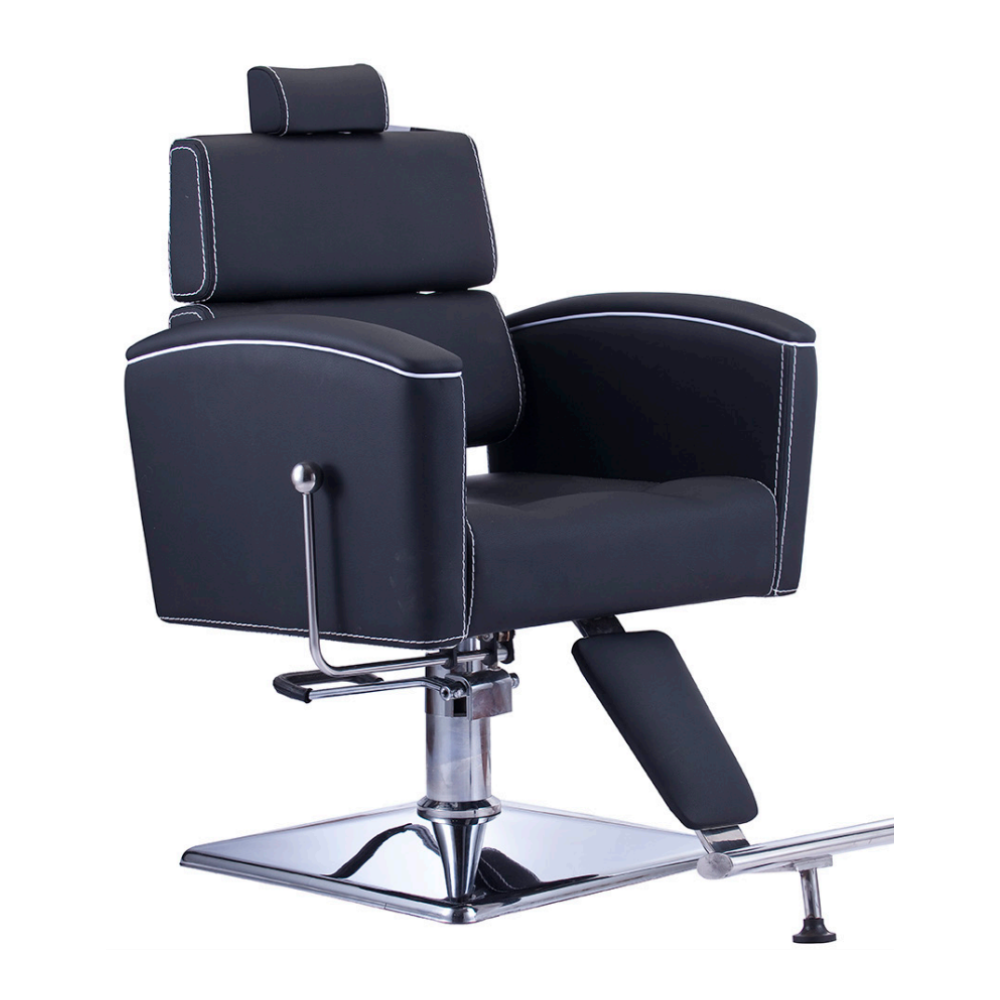 Reclining Barber Chair - Deluxe