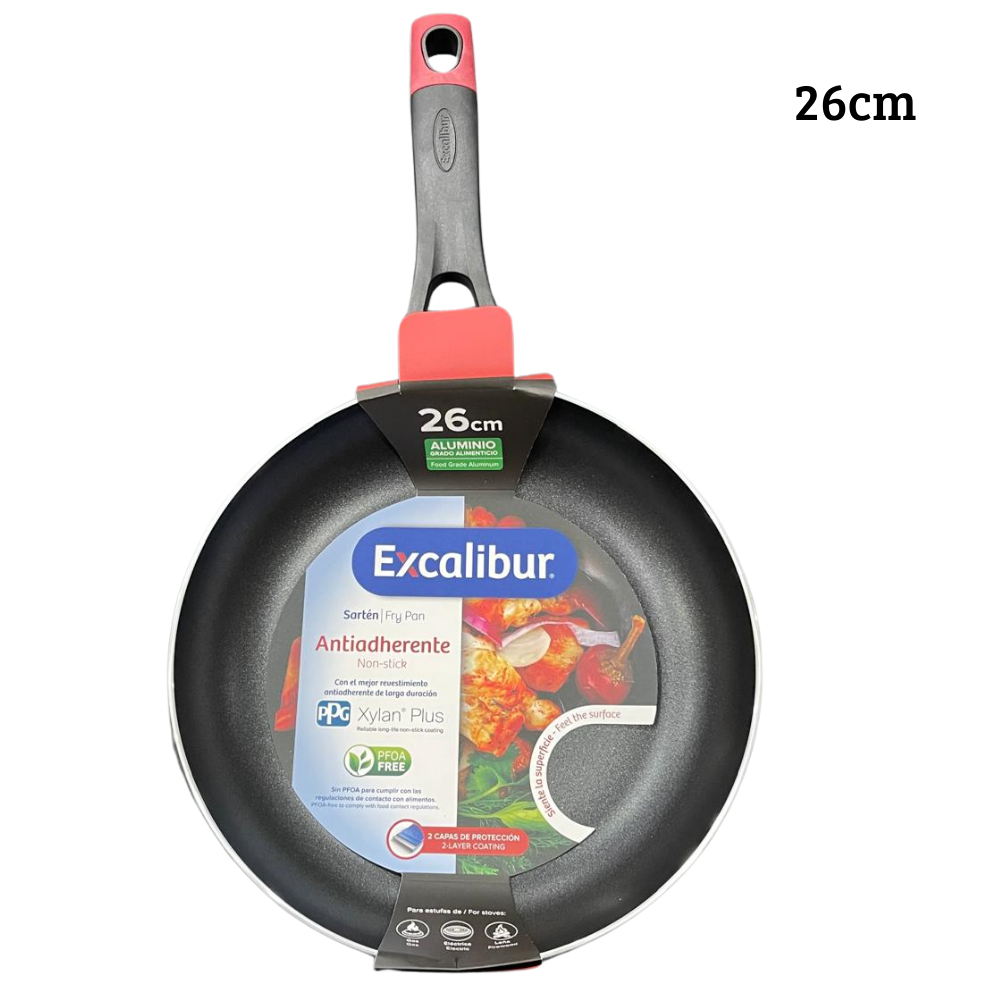 Utensilio de cocina - Sartén Antiadherente de 26cm Excalibur