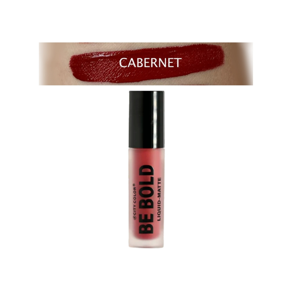 City Color - Be Bold Liquid Matte Cabernet Lipstick
