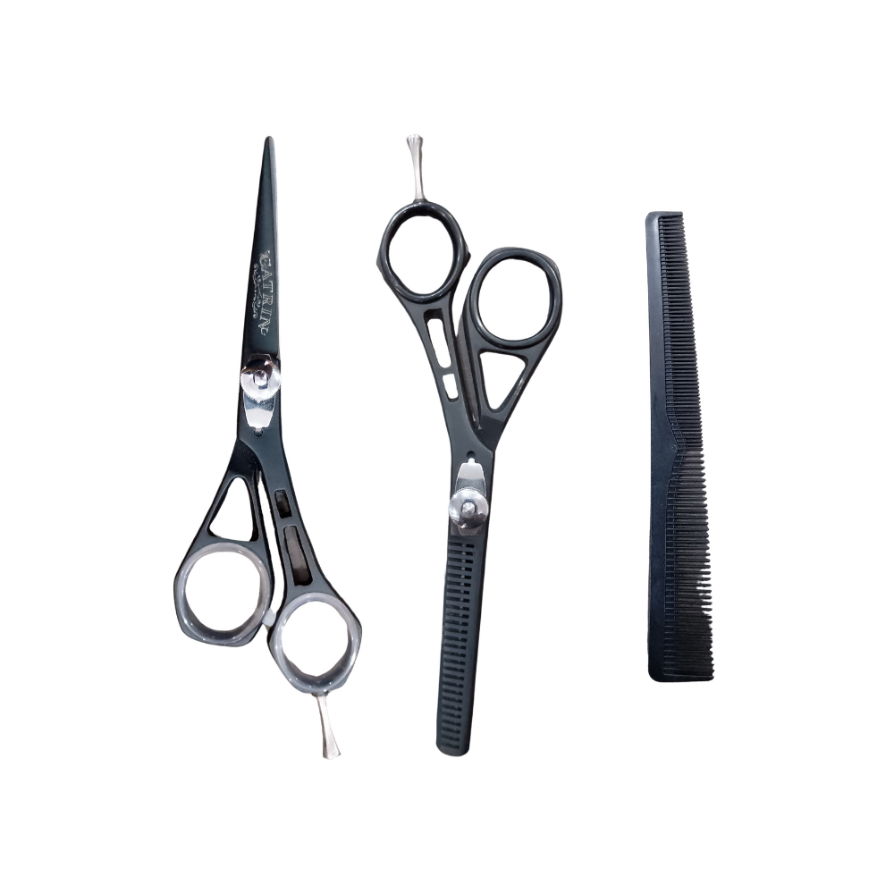 Tijeras de Cabello - Set de Tijeras Catrín Negro