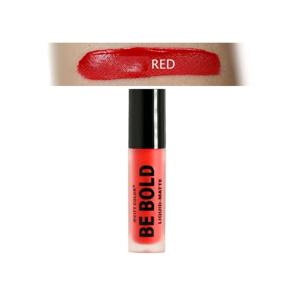 City Color - Be Bold Liquid Matte Red Lipstick