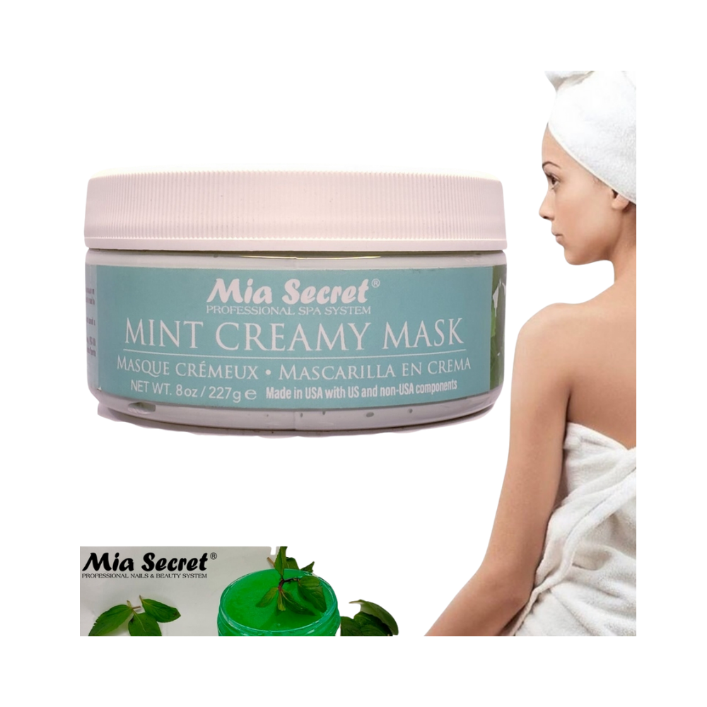 Mia Secret - Mascarilla en crema Mint 8oz./227g