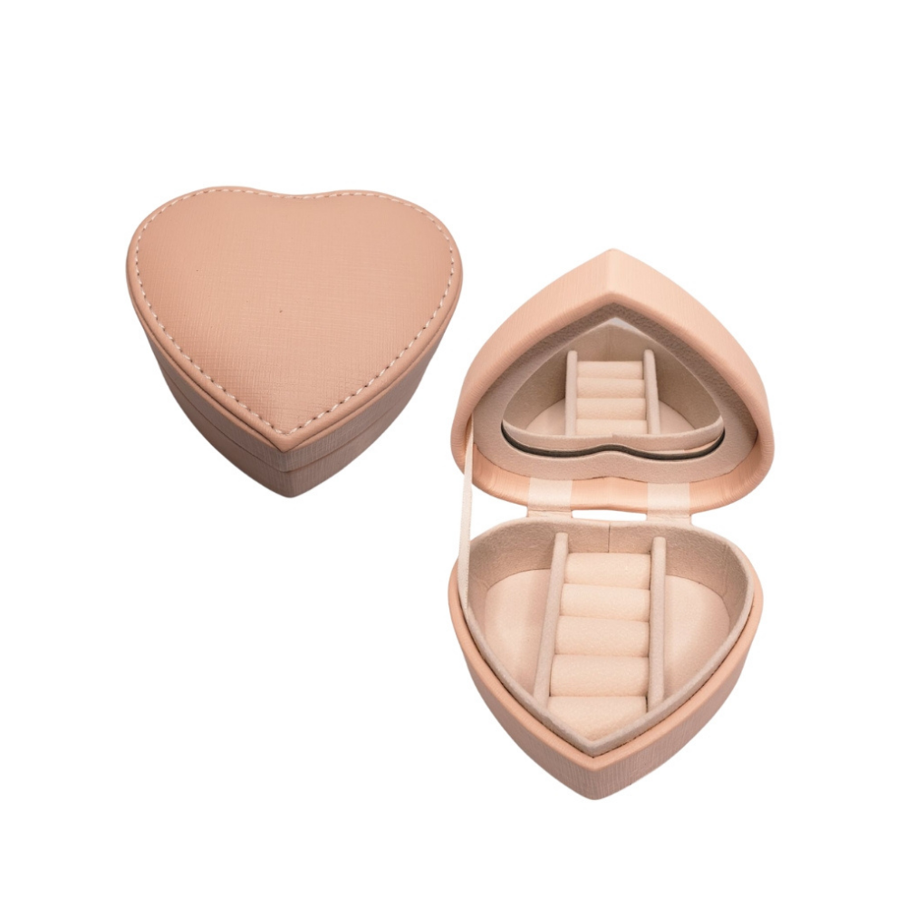 Evok - Pink Heart Jewelry Box