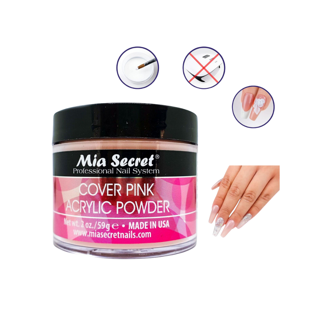 Manos y Pies - Acrílico Cover Pink Powder 2oz/ 57g Mia Secret
